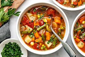 Easy Vegetable Soup - Downshiftology